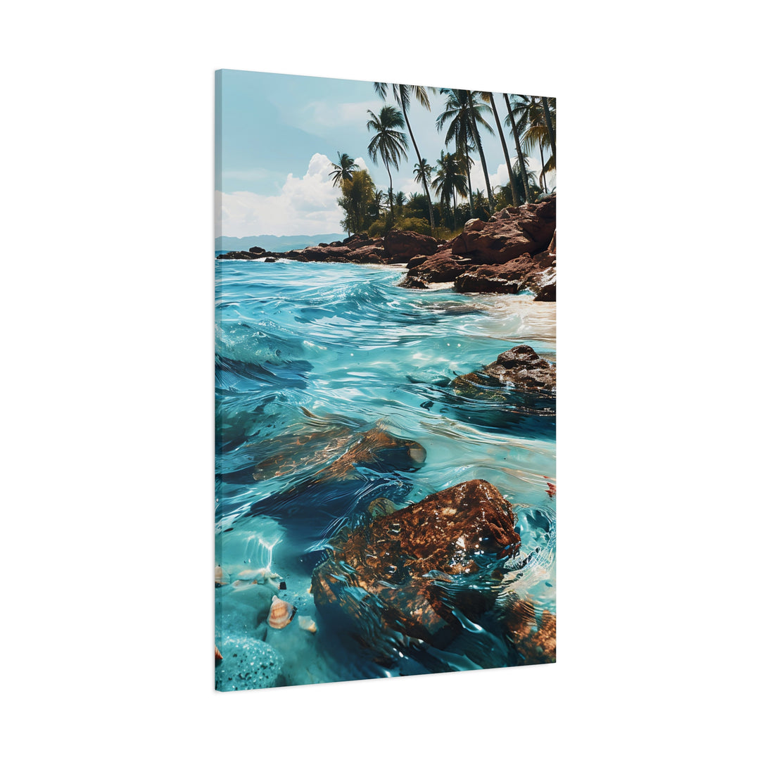 Transform Your Space with Tropical Tranquility Canvas Art Matte Canvas, Stretched, 1.25"