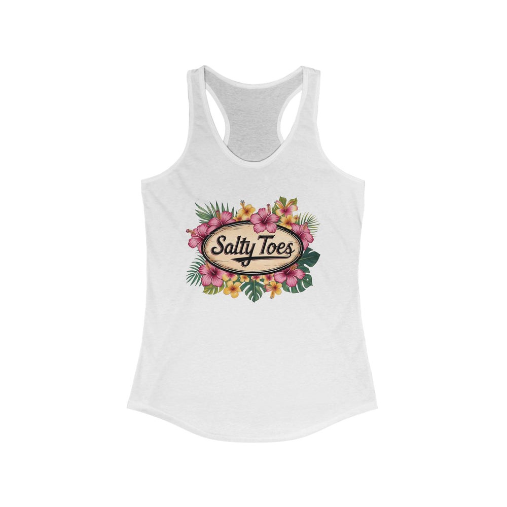 Salty Toes Women's Racerback Tank – For the Island Soul
