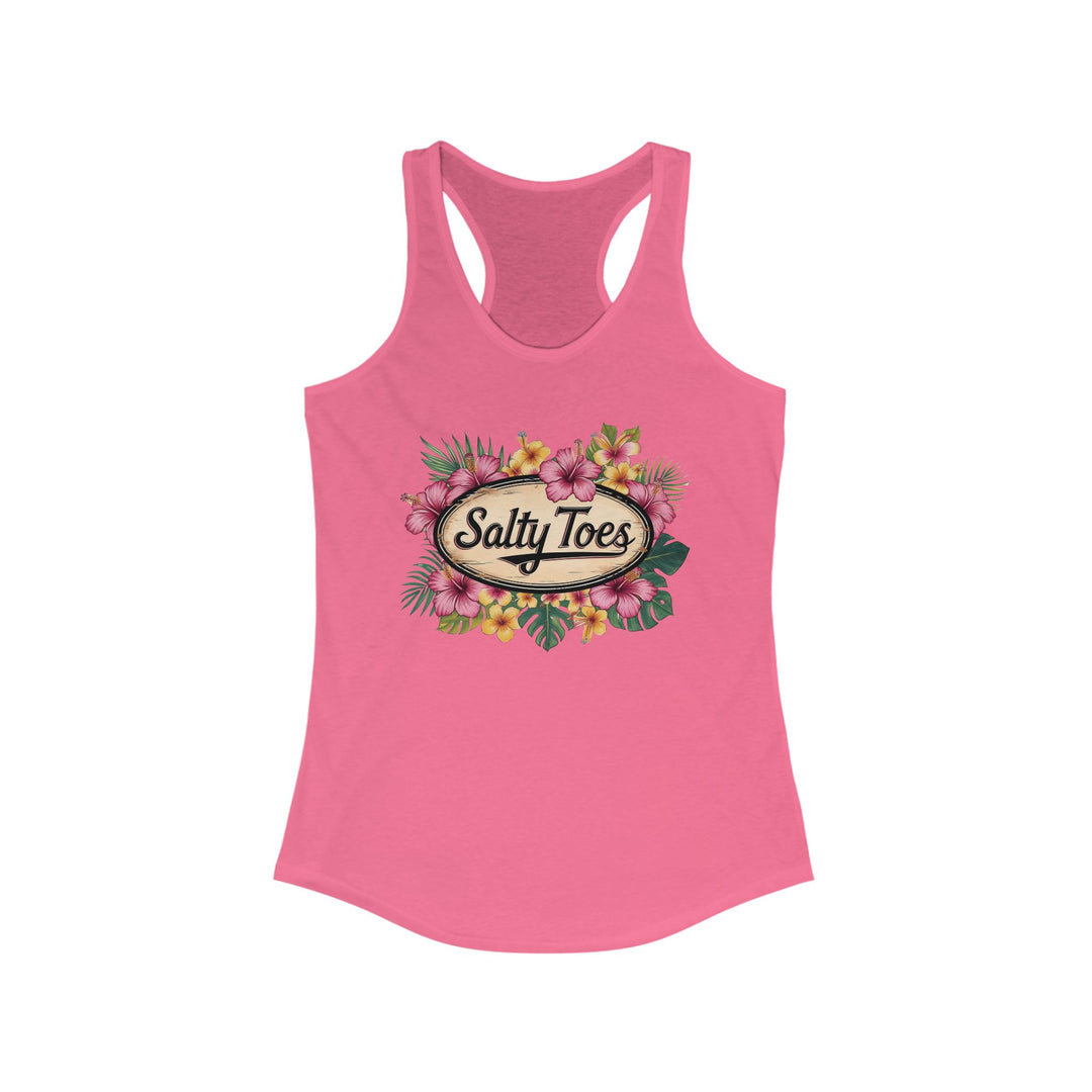Salty Toes Women's Racerback Tank – For the Island Soul