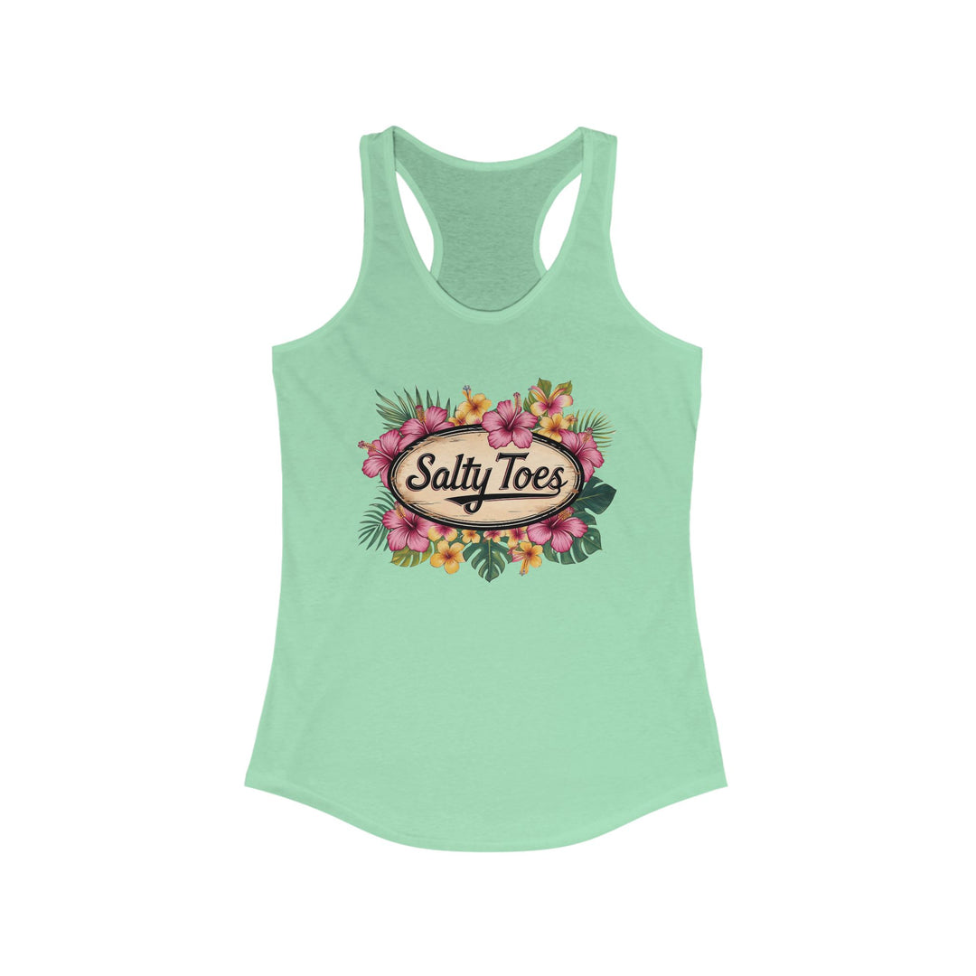 Salty Toes Women's Racerback Tank – For the Island Soul
