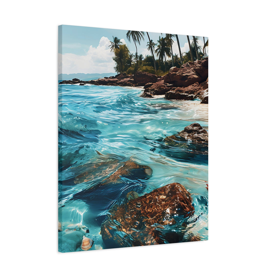 Transform Your Space with Tropical Tranquility Canvas Art Matte Canvas, Stretched, 1.25"