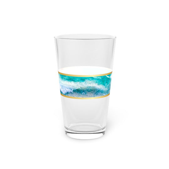 Coastal Poor Pint Glass, 16oz