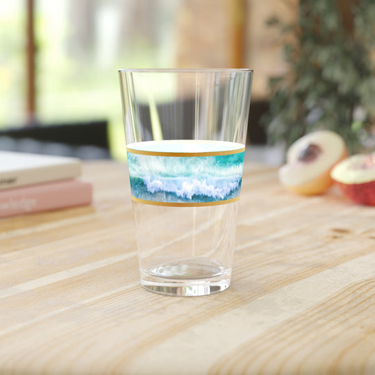 Coastal Poor Pint Glass, 16oz