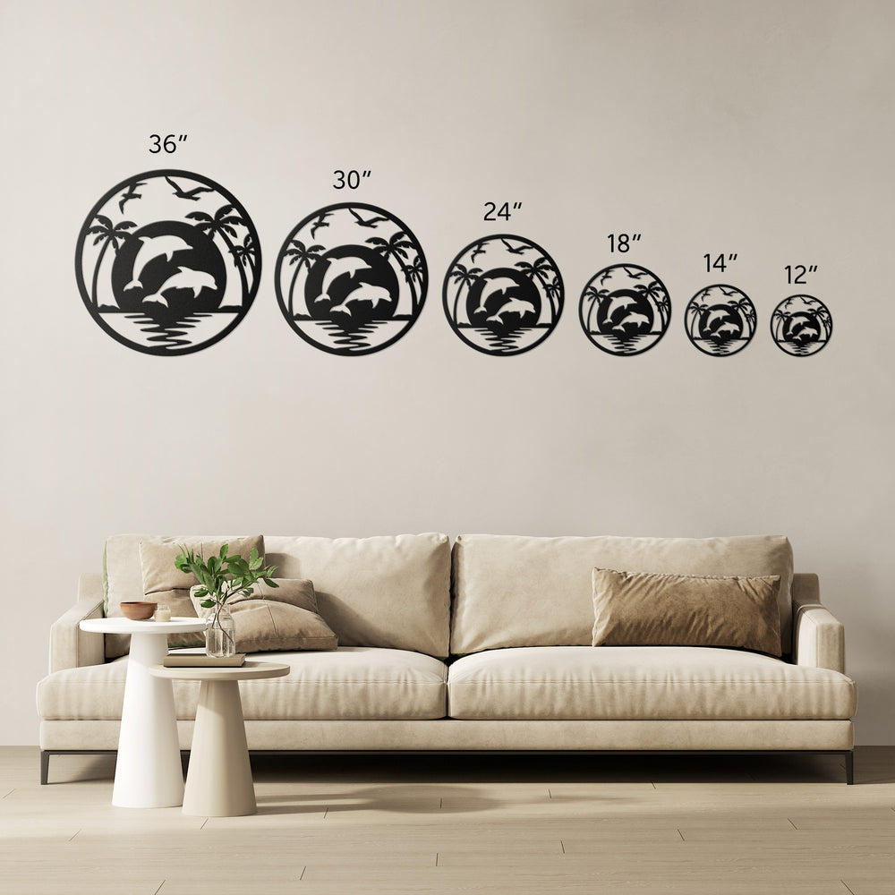 Harmony of the Sea Dolphin Wall Art