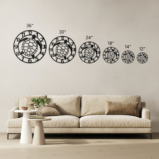 Turtle Time Metal Wall Art